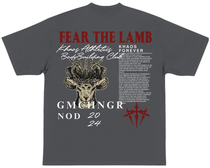 FEAR THE LAMB™ Essential Oversized T-shirt