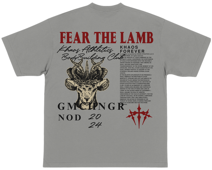 FEAR THE LAMB™ Essential Oversized T-shirt