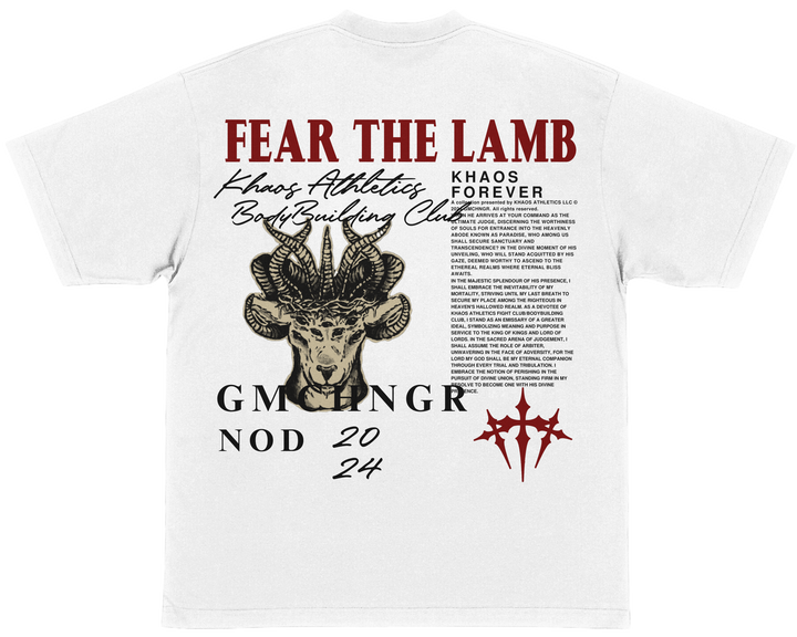 FEAR THE LAMB™ Essential Oversized T-shirt