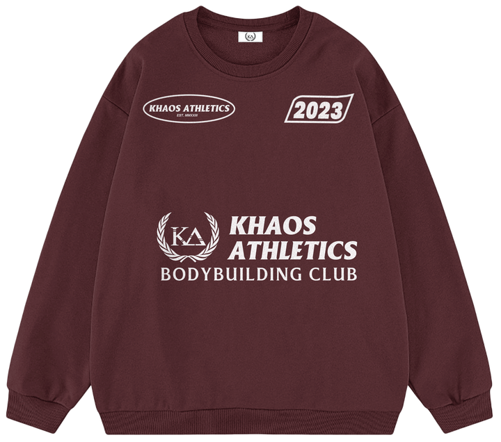 KHAOS ATHLETICS BODYBUILDING CLUB™ Crewneck Sweatshirt