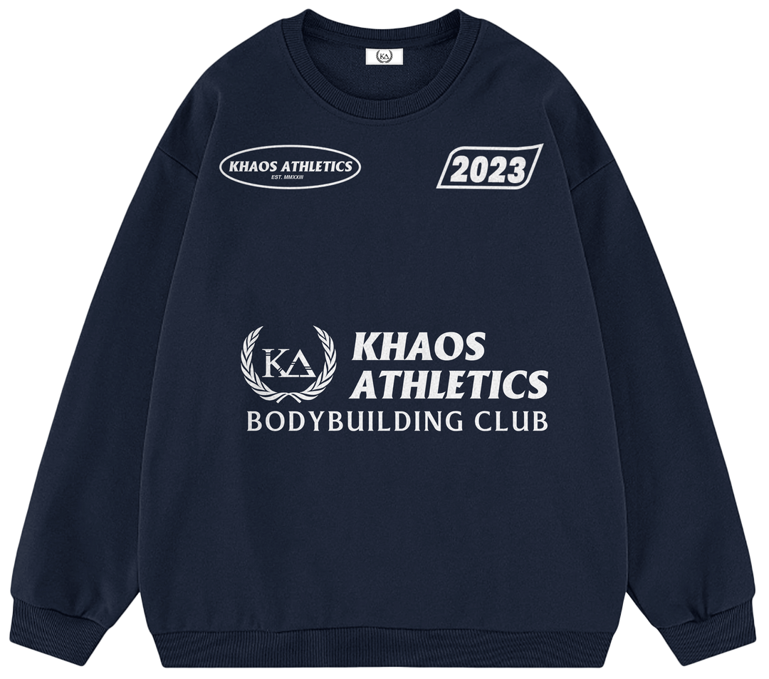 KHAOS ATHLETICS BODYBUILDING CLUB™ Crewneck Sweatshirt