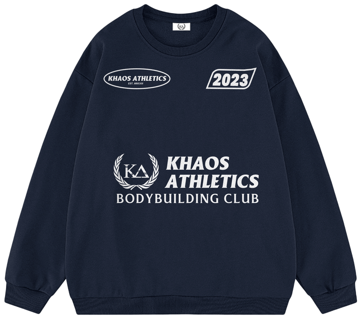 KHAOS ATHLETICS BODYBUILDING CLUB™ Crewneck Sweatshirt