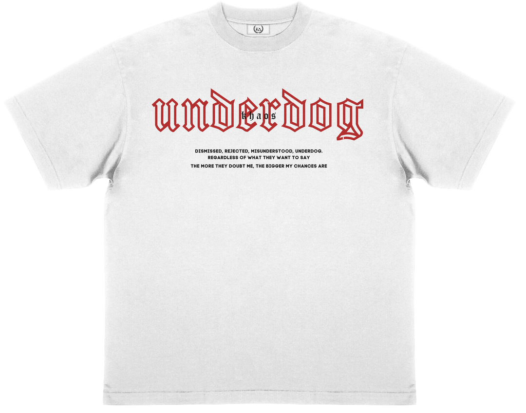 UNDERDOG RED™ Essential Oversized T-shirt Premium