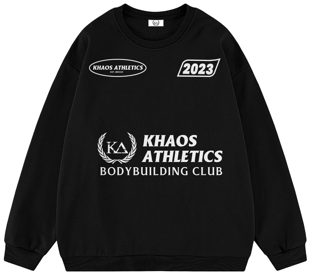 KHAOS ATHLETICS BODYBUILDING CLUB™ Crewneck Sweatshirt