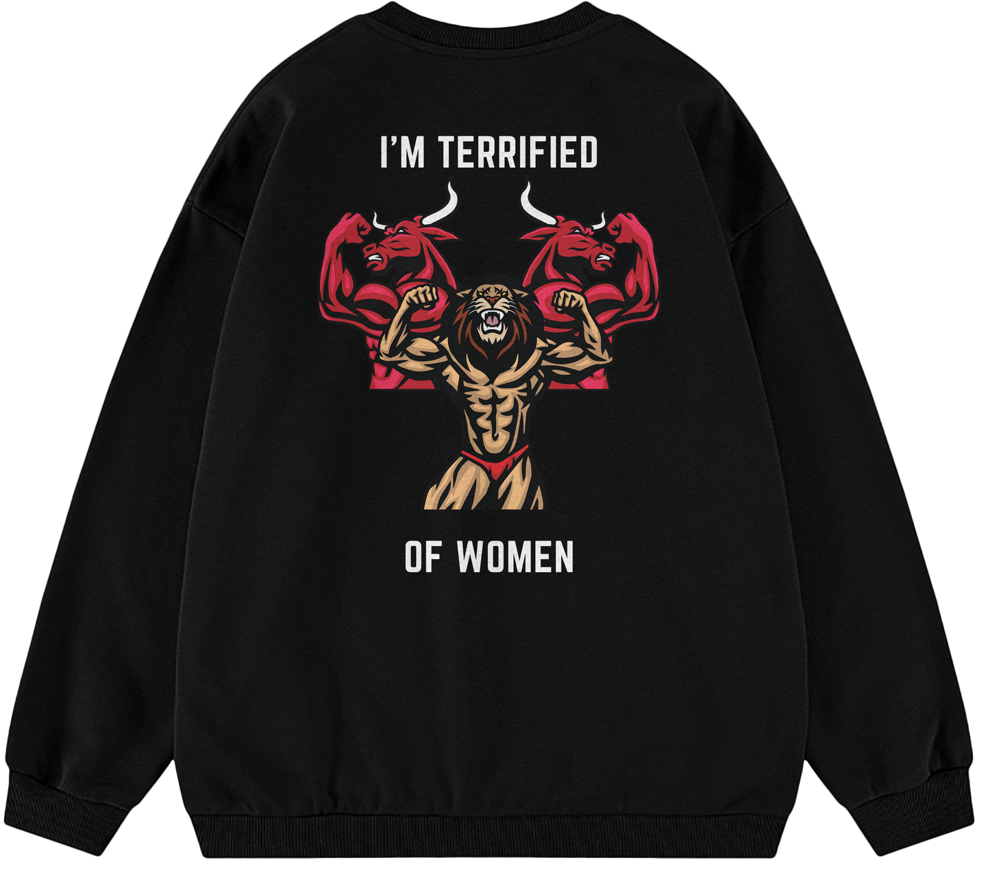 I'M TERRIFIED OF WOMEN™ Crewneck Sweatshirt BD