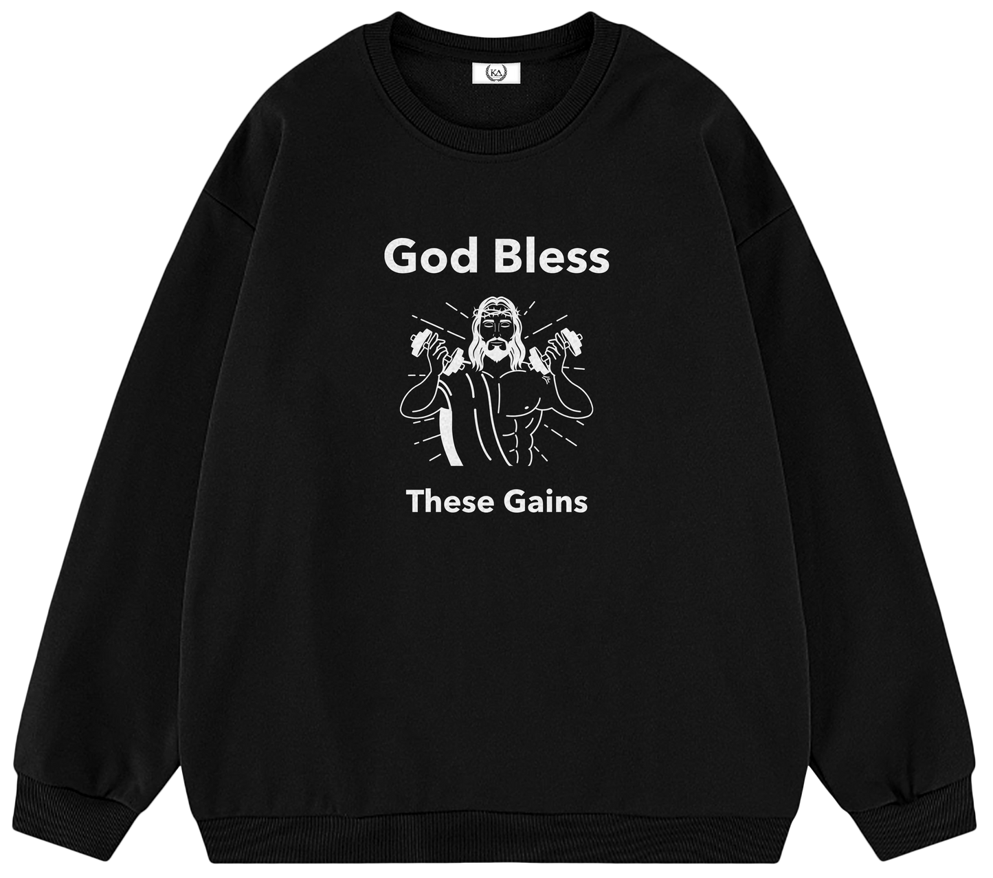 GOD BLESS THESE GAINS™ Crewneck Sweatshirt