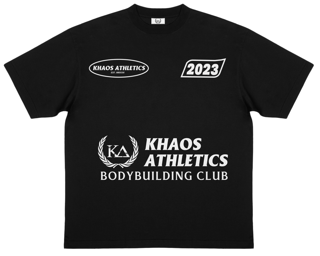 KHAOS ATHLETICS BODYBUILDING CLUB™ Essential Oversized T-shirt