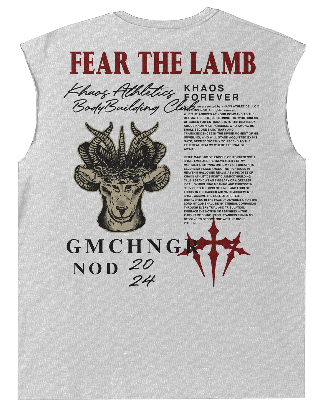 FEAR THE LAMB™ Muscle Tee