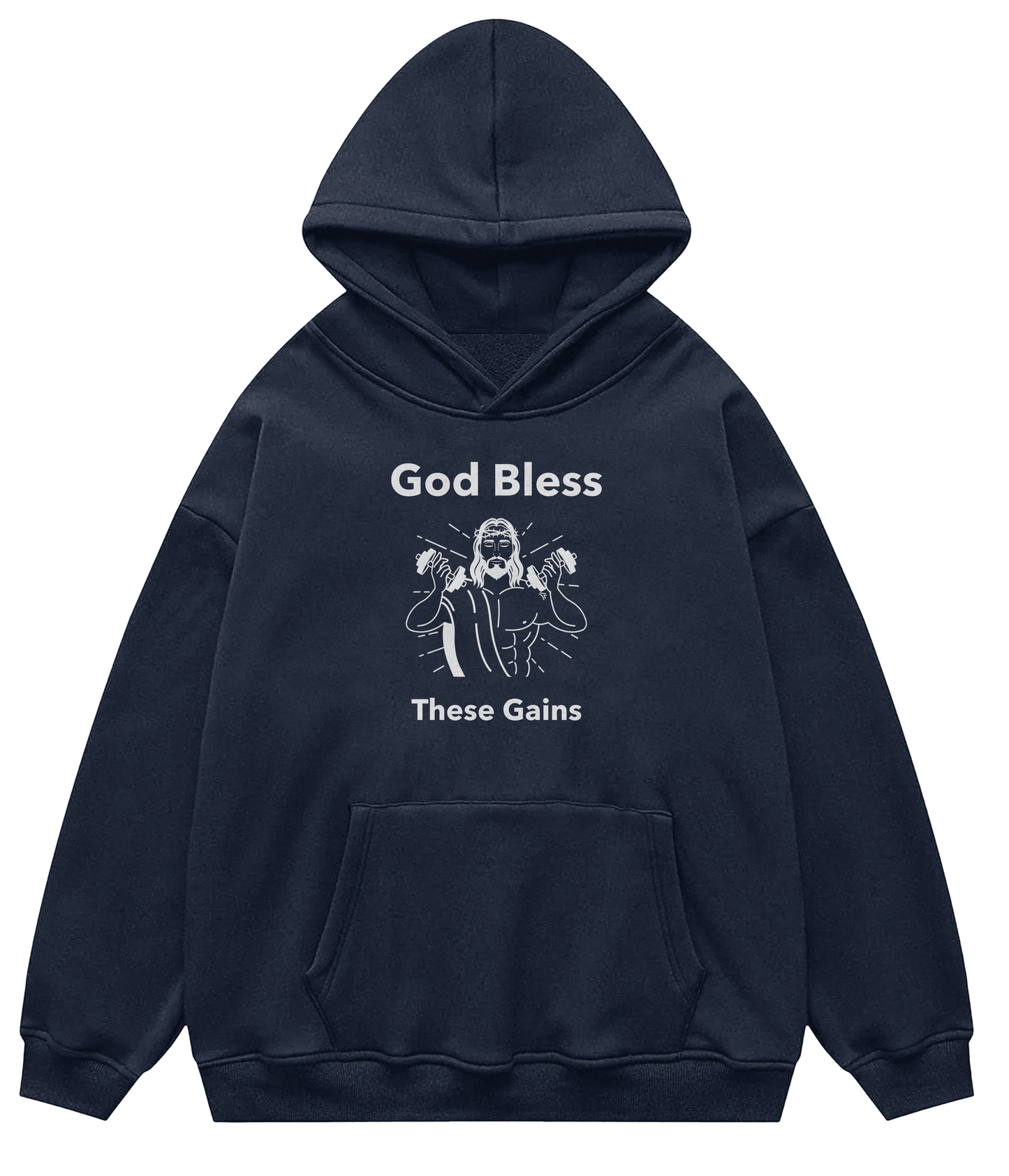 GOD BLESS THESE GAINS™ Hooded Sweatshirt