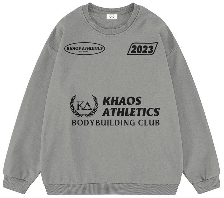 KHAOS ATHLETICS BODYBUILDING CLUB™ Crewneck Sweatshirt