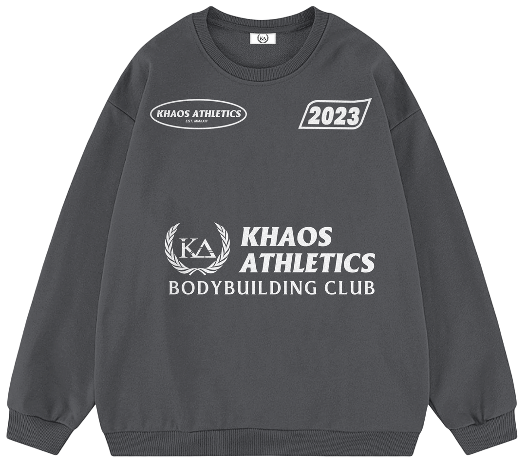 KHAOS ATHLETICS BODYBUILDING CLUB™ Crewneck Sweatshirt