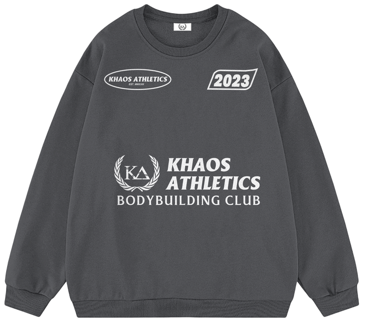 KHAOS ATHLETICS BODYBUILDING CLUB™ Crewneck Sweatshirt