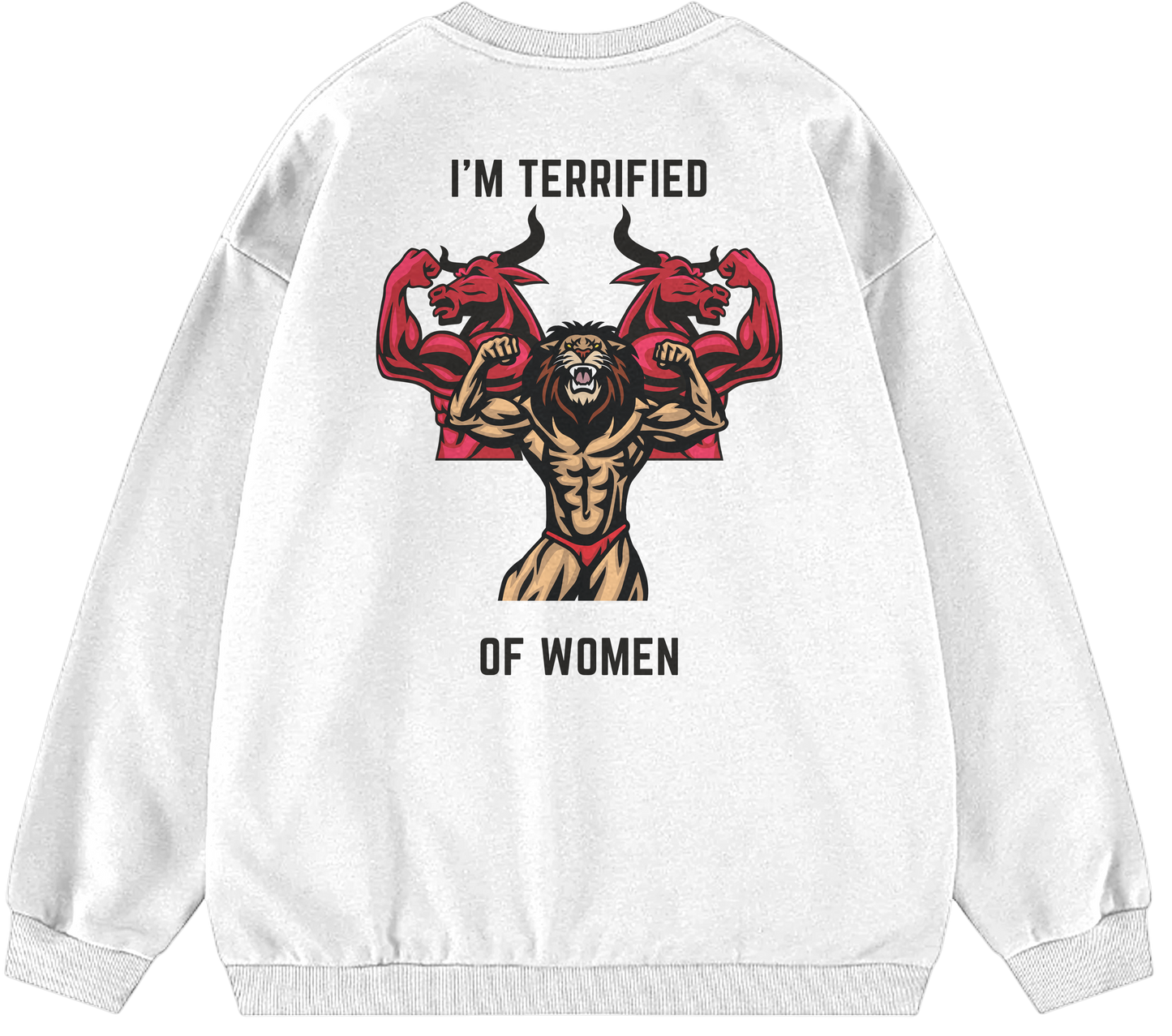 I'M TERRIFIED OF WOMEN™ Crewneck Sweatshirt BD